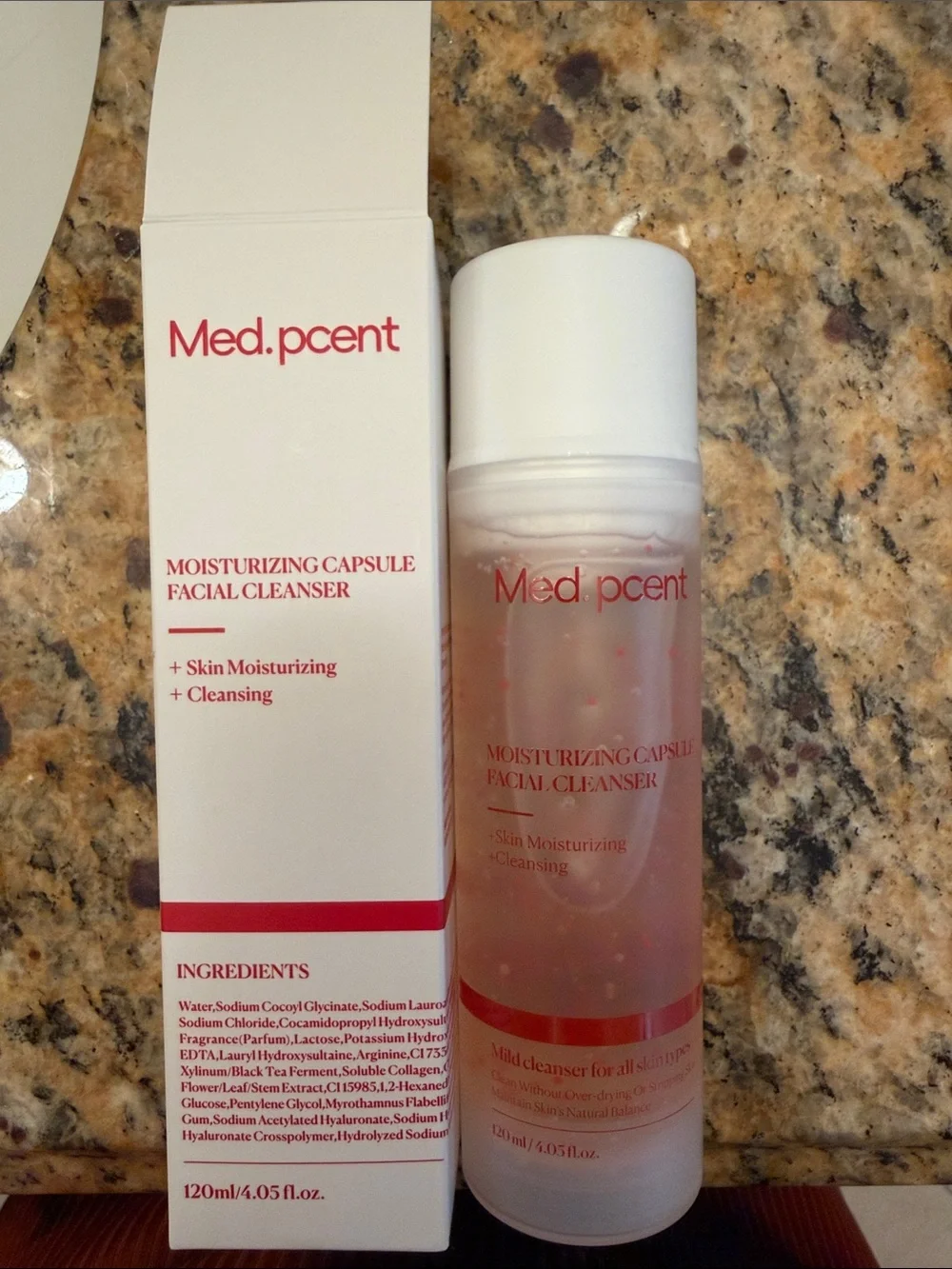 Moisturizing Capsule Facial Cleanser